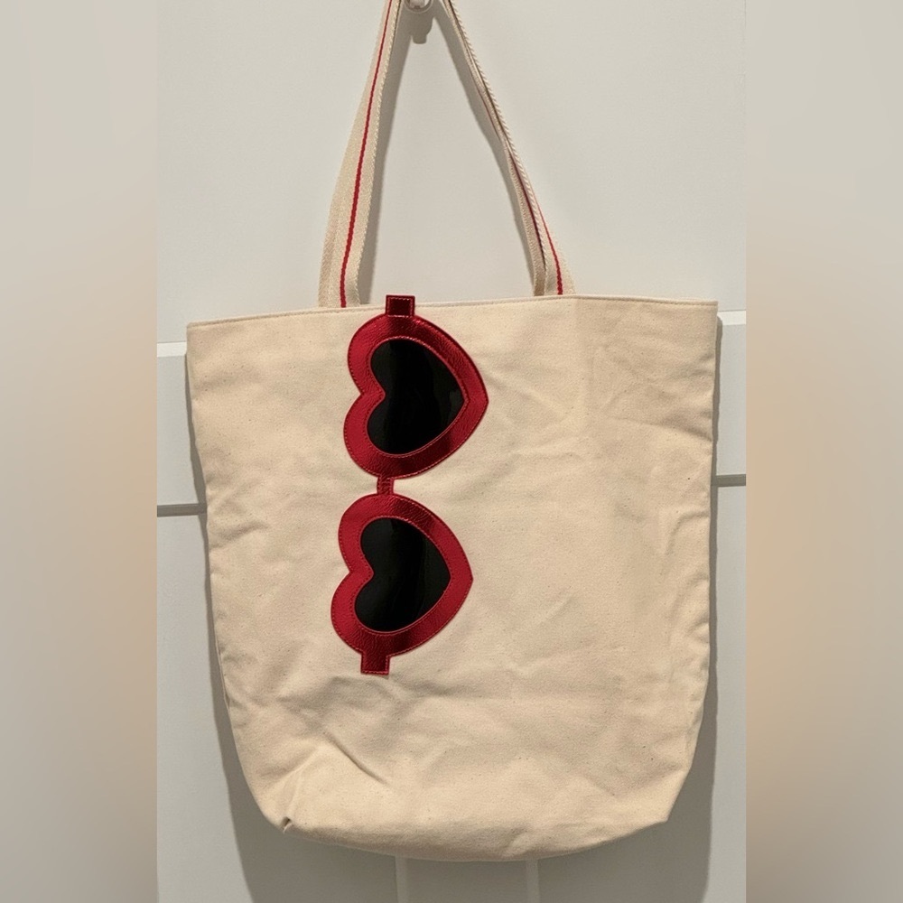 🔥Clearance- New Canvas Zippered Sunglasses Tote Bag